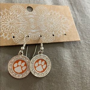Clemson earrings